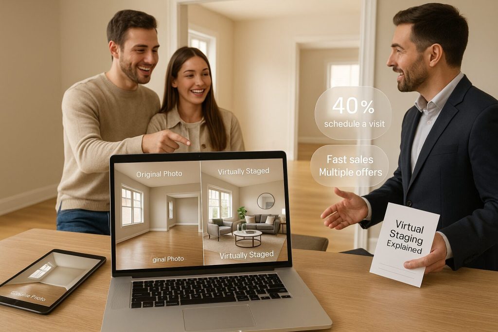 how buyers react to virtual staging